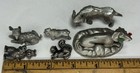 16 VTG Pewter Figurine Mixed Lot Wizard Dog Horse Koala Angel Squirrel Ox Bear  — photo 3