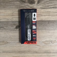 Patriot Viper Steel 8GB 3200MHz DIMM Desktop Memory PVS48G320C6