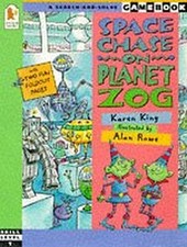 Space Chase on Planet Zog (A Search-and-solve Gamebo... by King, Karen Paperback