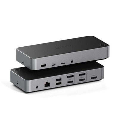 Triple 4K Docking Station, USB C Docking Station 14 in 1, with 100W PD, 2 Dis...