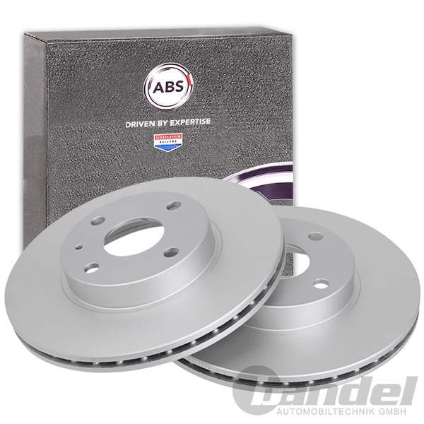 2X A.B.S. Bremsscheiben 255Mm Vorne Passend FüR Mazda MX-5-image