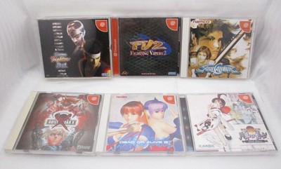 DreamCast FIGHTING VIPERS 2 SOUL CALIBUR GUILTY GEAR X Gekka no kenshi ...6Games