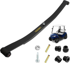 Heavy Duty Front 2 Leaf Springs Kits, Compatible with 1981 Club Car DS and 2004