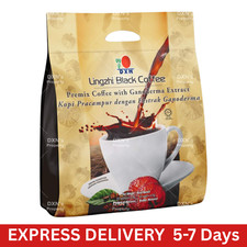 DXN Lingzhi Black Coffee Sugar Free 20 Sachets Ganoderma 90g | EXPRESS SHIPPING