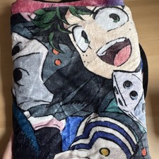 Just Funky My Hero Academia Anime Throw Blanket Polyester 45 x 60 Multicolor