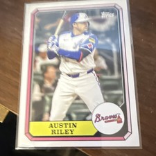 Topps 2025 Archives 1987 Boardwalk & Baseball Austin Riley #87BB-24 Braves MLB