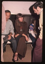 Jane Fonda Original 35mm Transparency Candid 1970's Political Activism