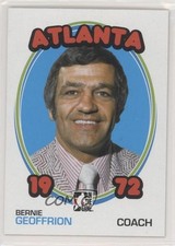 2009-10 ITG 1972 The Year in Hockey Coaches Bernie Geoffrion #C-10 HOF k8w