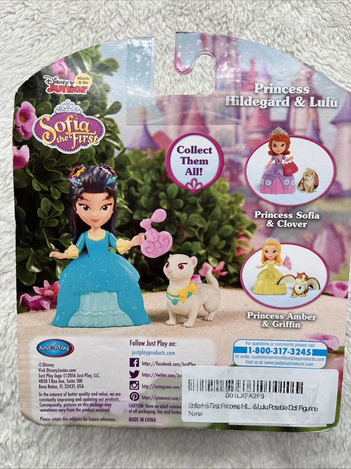 Figura Muñeca Posable Sofía la Primera Princesa Hildegarda y Lulu Foto 2 de 2
