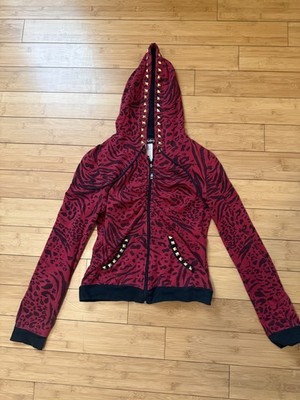 Abbey Dawn Inspired Dark Pink Red Animal Print Zebra Leopard 