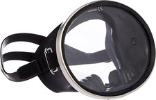 Scuba Diving Mask, Oval Tempered Glass Snorkel Mask with Comfortable Classic Rub