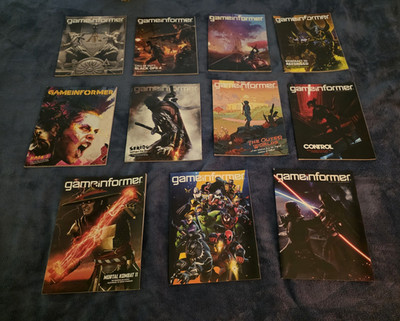 Game Informer Magazine Lot of 11. Issues #305-315
