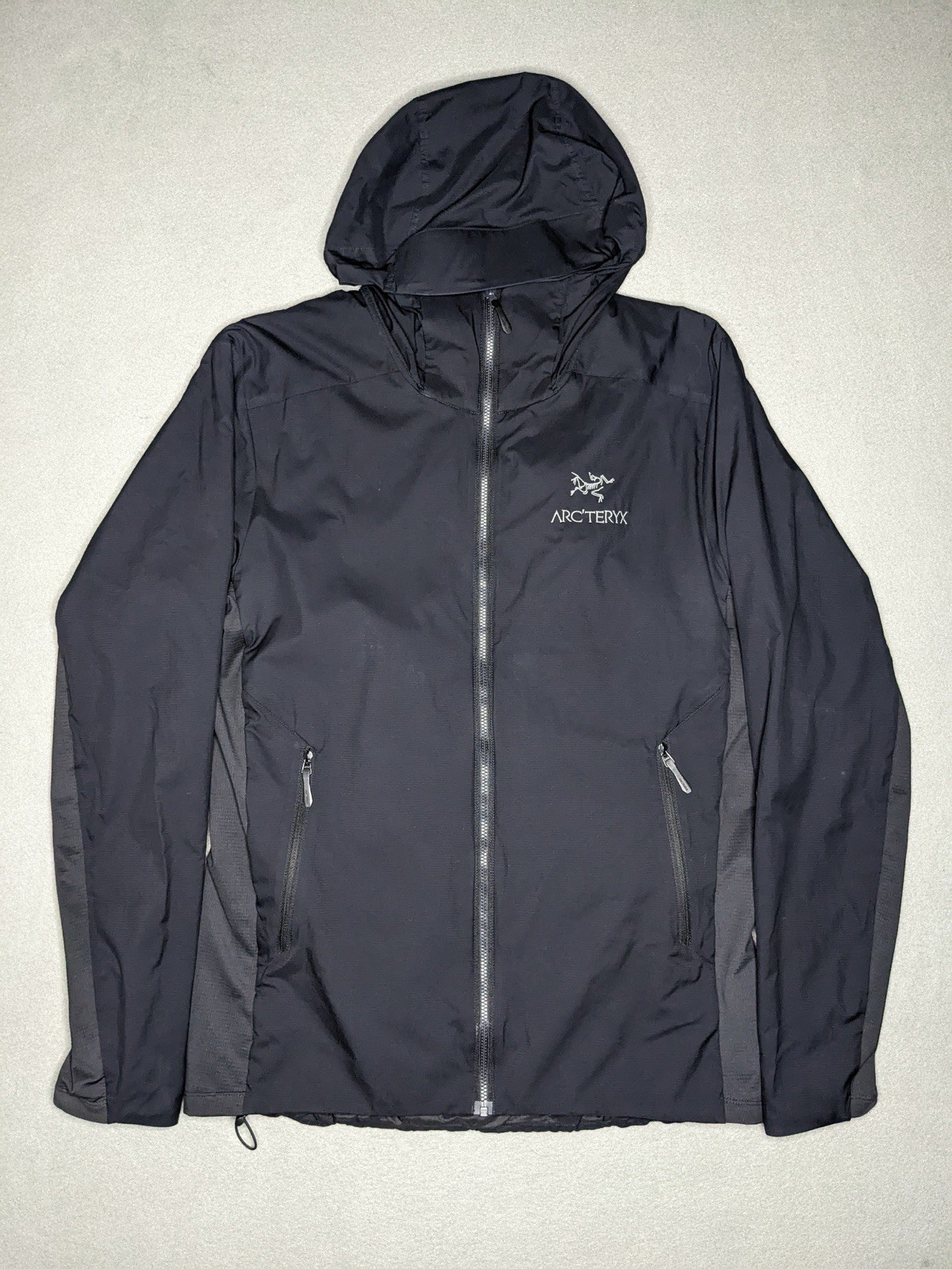 Arcteryx Atom SL Hoody Black Mens Small Insulated Nylon Jacket Gorpcore Outdoors