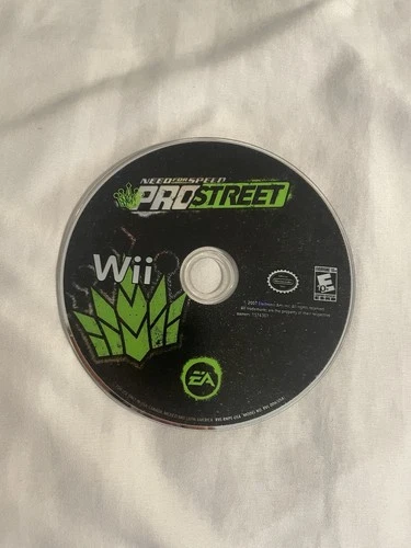 Need for Speed ProStreet Nintendo Wii Video Game Disc Only Racing EA Games
