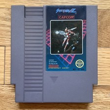 SECTION Z cart for Nintendo NES (Capcom, 1987), TESTED & WORKS!