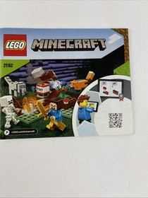 Lego Instruction Manuals Books ONLY Lot Of 8 Minecraft 21121 21159 21158 21151