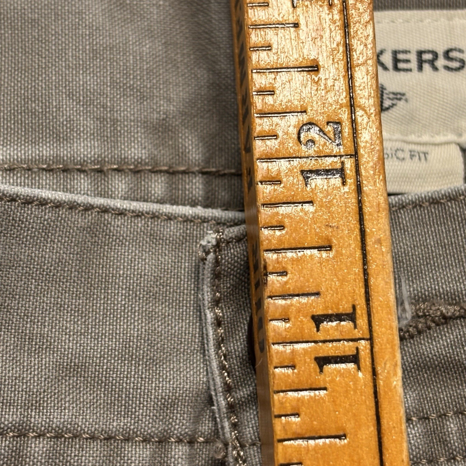 Levis DOCKERS Outdoor Cargo Pants Men 36/34 Gray Canvas Hike Camp Classic Fit thumbnail 14