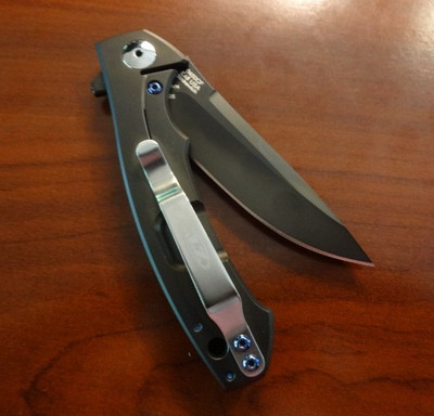 Zero Tolerance ZT 0450CF Plain Edge Folder ZT450CF S35VN Steel - BWL Custom