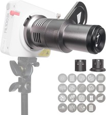 Mini Optical Snoot, Conical Snoot Spotlight with Smallrig RC 60B,GodoxG ML100...