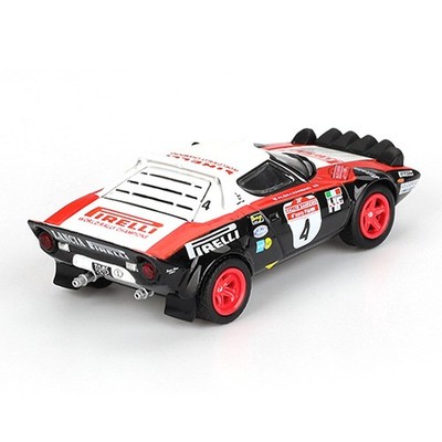 MINI GT LANCIA STRATOS HF #4 1978 RALLY SANREMO WINNER 1/64 WHITE