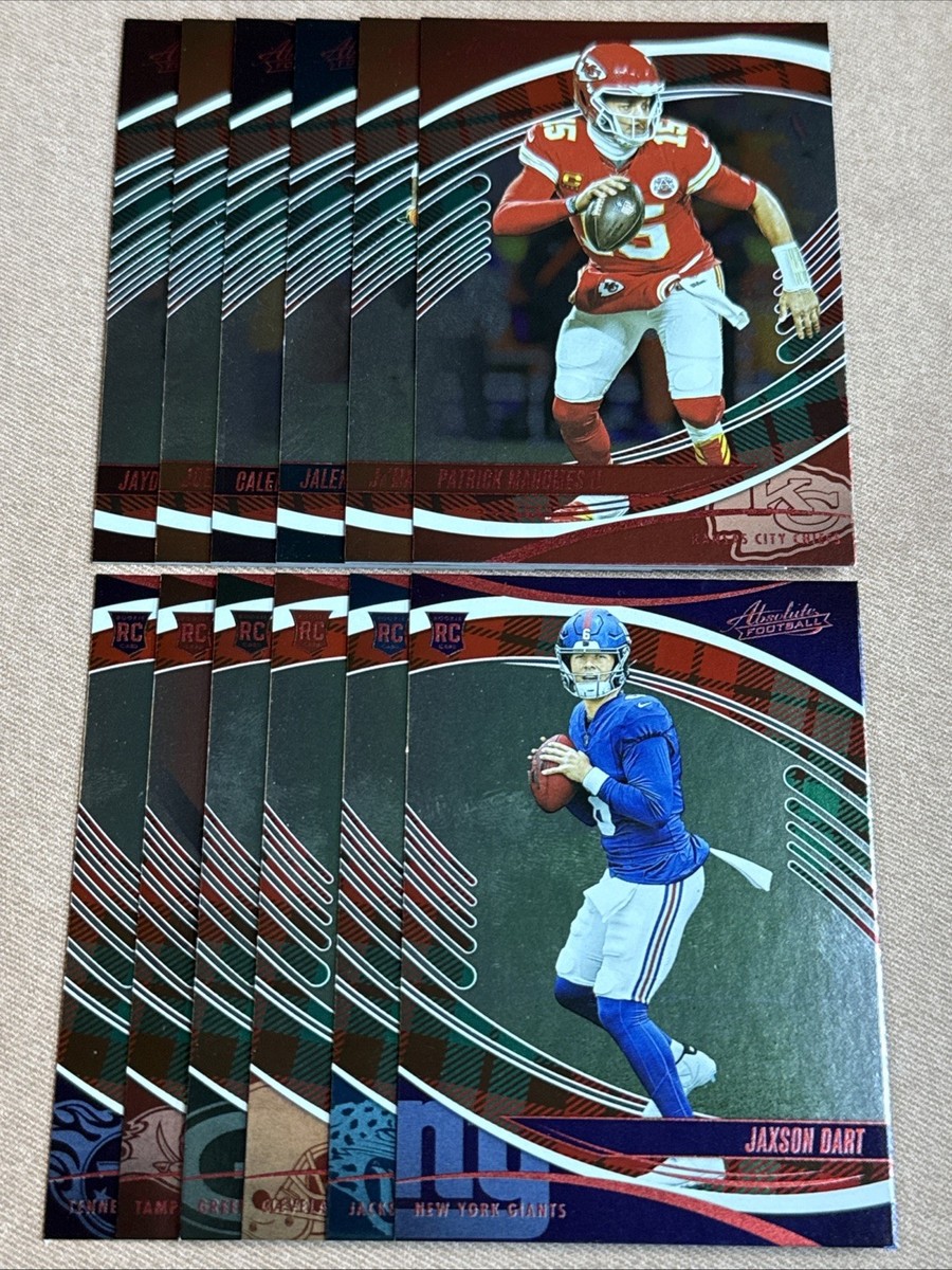 【大特価】Joe Gibbs Label 9枚セット 定番のみ！ 2025 Panini Absolute - Jahmyr Gibbs #91 Red & Green for sale