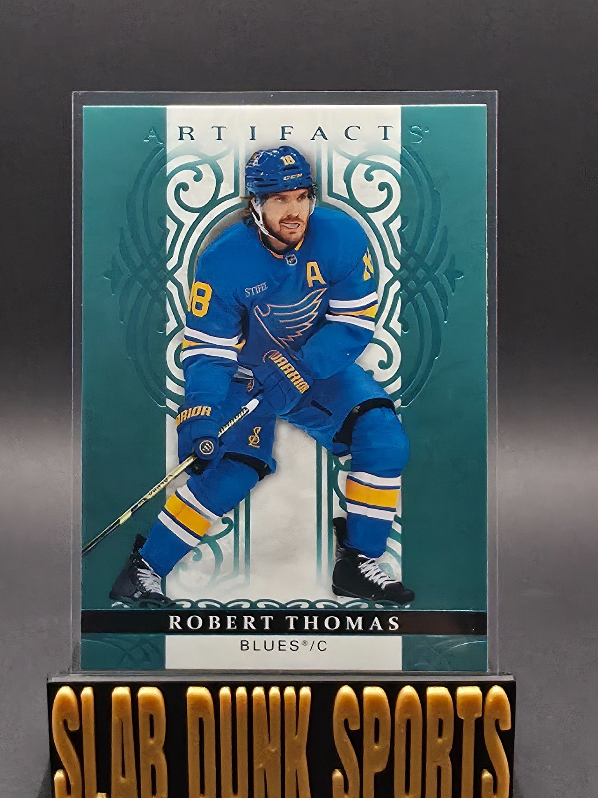  2026-27 Upper Deck Artifacts Robert Thomas #53 AQUA BLUE PARALLEL Blues