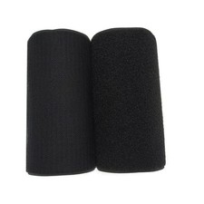 6'' Width x 2 Meters Length Black Sew On Hook and Loop Tape Fastening Nylon F...