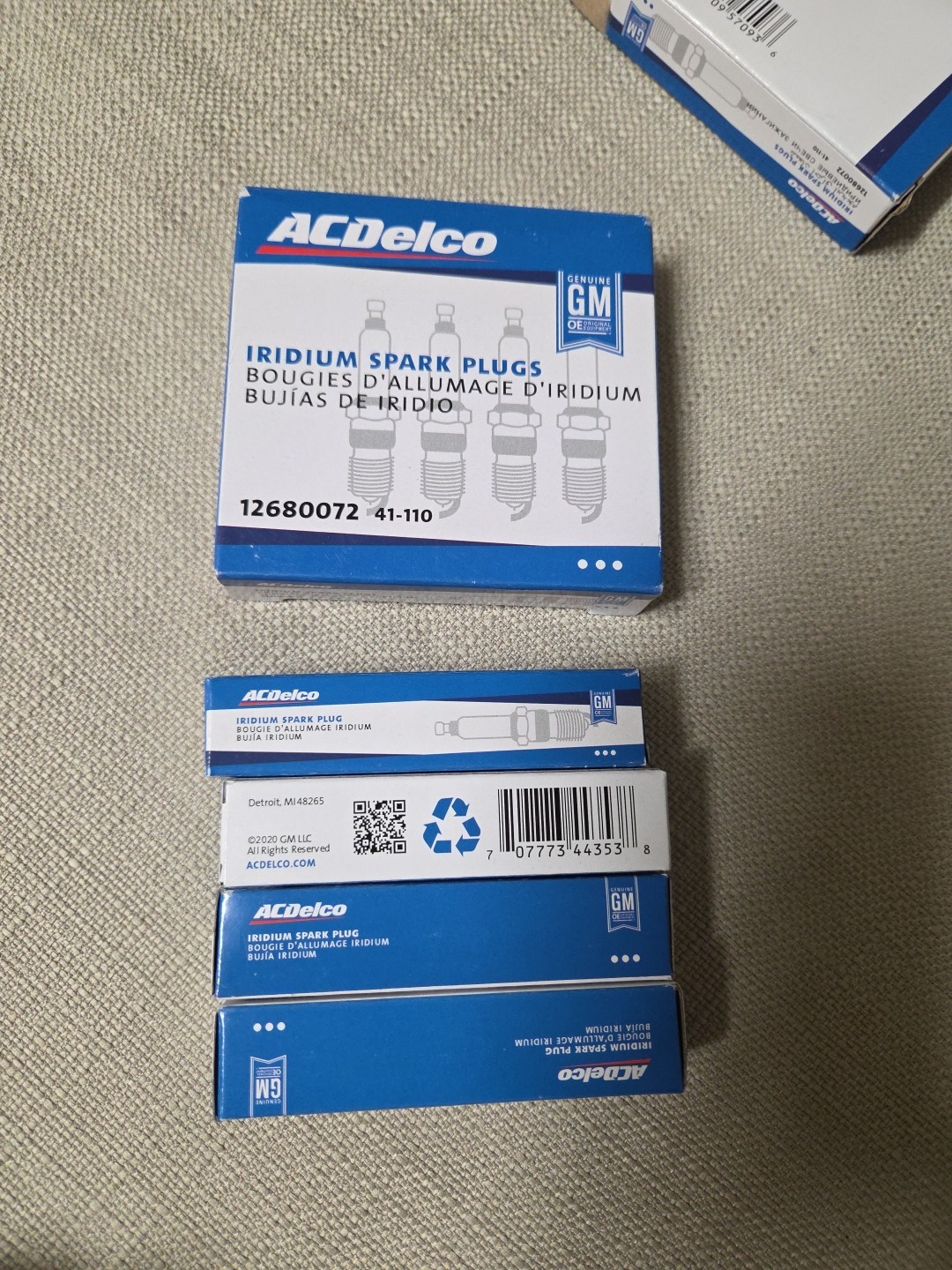 Spark Plug-Iridium ACDelco GM Original Equipment 41-110