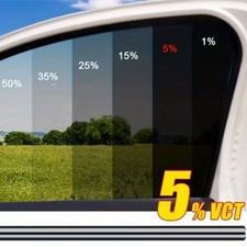 5 VLT Car Window Tint Film - 20in x 16ft Window Privacy Film Protection Film