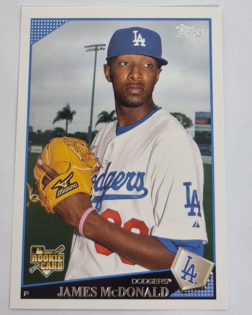2009 Topps Baseball #208 James McDonald RC NEAR MINT