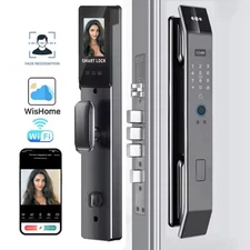 3D Face Recognition Smart Door Lock - Fully Automatic Biometric Fingerprint Lock