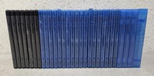 29 Used Blu-ray Triple 3 Disc Cases Lot Empty Replacement Storage