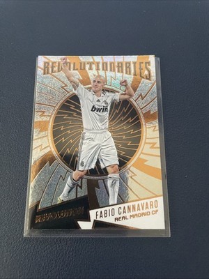 2017 Panini Revolution Revolutionaries Fabio Cannavaro #R-9 Real Madrid Italy