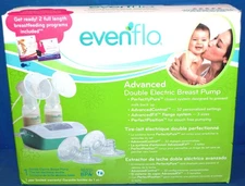Evenflo Advanced Double Electric Breast Pump OPEN BOX NEVER USED