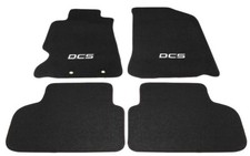 4 Pc Fr Custom Fit Black Carpet Floor Mats Embroidered Dc5 For 02-06 Acura Rsx 4 Pc Fr Custom Fit Black Carpet Floor Mats Embroidered Dc5 For 02-06 Acura Rsx