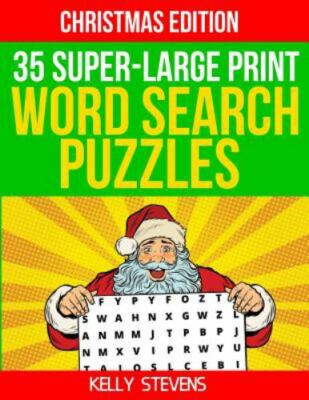 35 Super Large-print Word Search Puzzles : Full Page Word Lists, Puzzles and ...