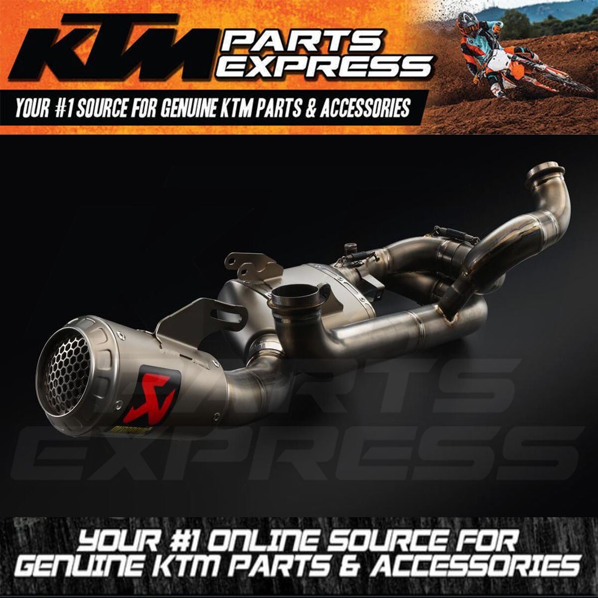 NEW KTM AKRAPOVIC SLIP ON LINE EVOLUTION EXHAUST 1290 SUPER