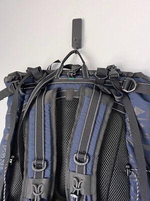 and Wander x Maison Kitsune 30L Backpack - Navy - NEW | eBay