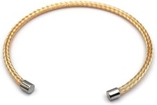 Damen Armband geflochtenes Kabel Knöchelarmband Handgelenk Typ Nomination