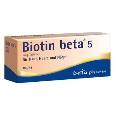 Biotin beta 5 Tabletten · 100 St · PZN 01841948