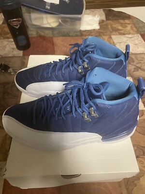 Air Jordan 12 XII 11 Indigo Stone Blue Legend Blue Playoffs