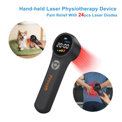 Frovab High Power 24 LED Red Light Therapy Device with 660-980nm,4 Class Laser