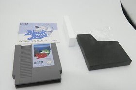 The Black Bass NES Nintendo Entertainment System 1989 -clean BOX - oval seal