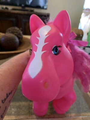 My Little Pony FAKIE Cabbage Patch LARGE Pink Strawberries CPK eyelashes Jumbo