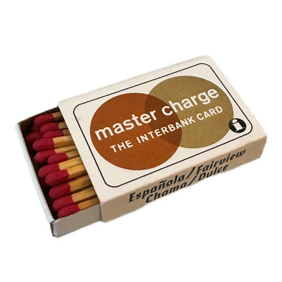 Master Charge Matchbox Matchbook First National Bank of Rio Arriba New Mexico