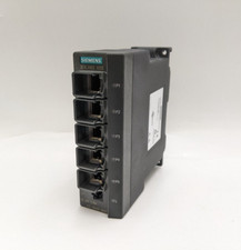 Siemens 005-0BA00-1AA3 Simatic NET Industrial Ethernet Switch Scalance X005 Used