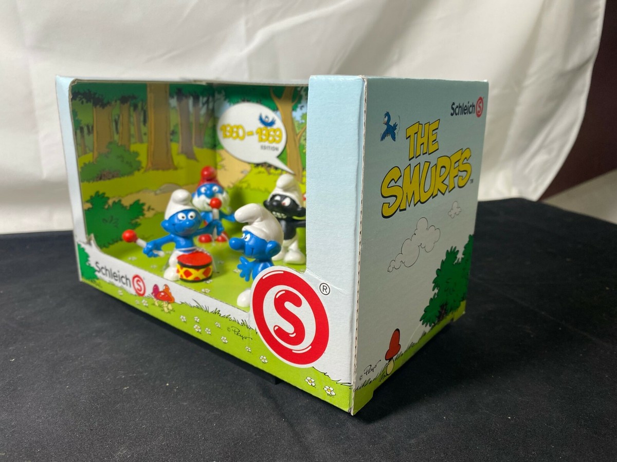 Schleich スマーフ フィギュアセット 1960～2009年 他 希少 SCHLEICH SMURFS 1960's DECADE BOX SET #41255 SMURF | eBay