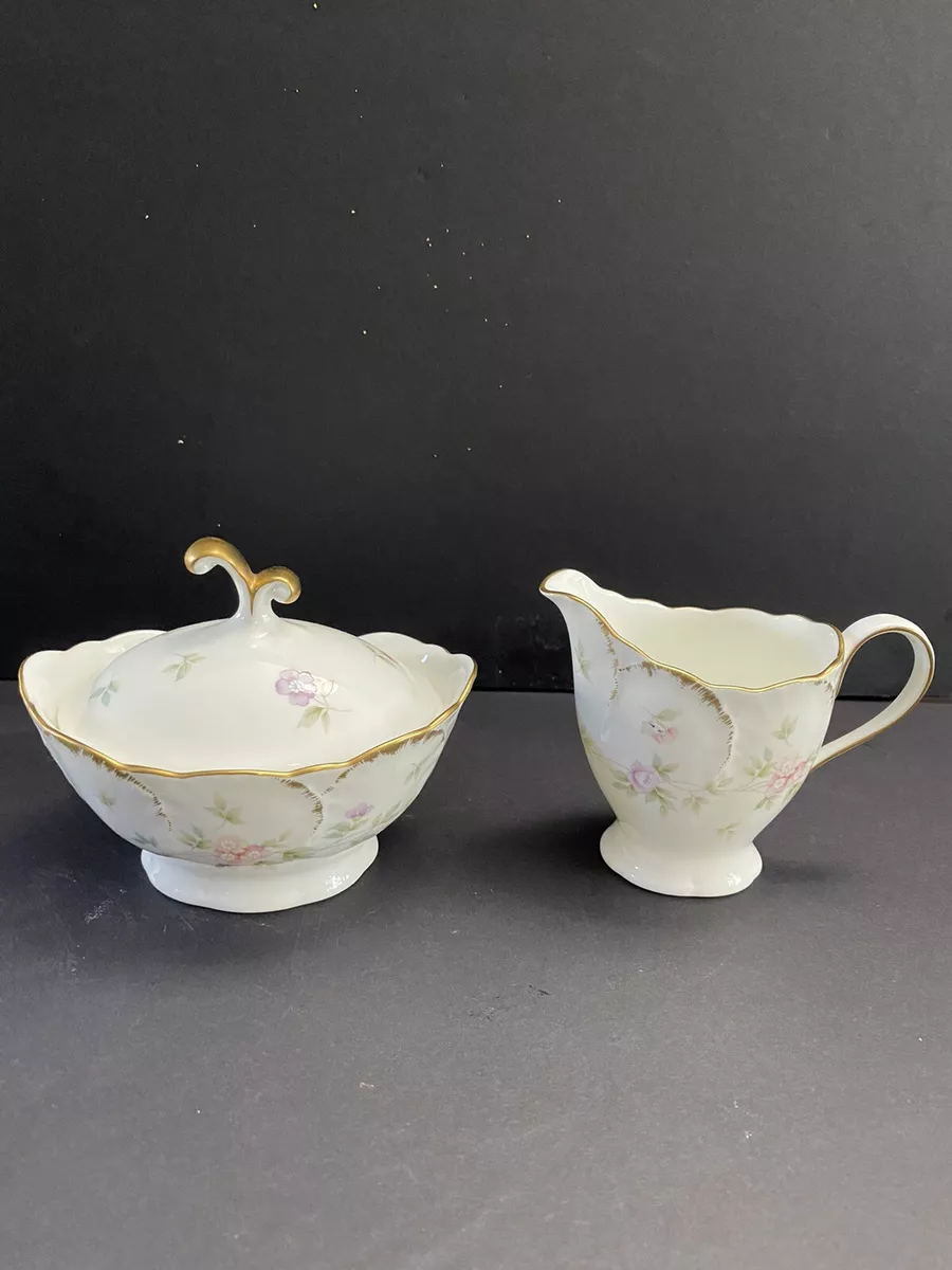 MIKASA ENDEARMENT SUGAR BOWL WITH LID AND CREAM JUG INDONESIA eBay