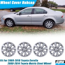 16 Hubcap Wheel Covers For Toyota 09-19 Corolla 09-14 Matrix 16 Hub Cabs