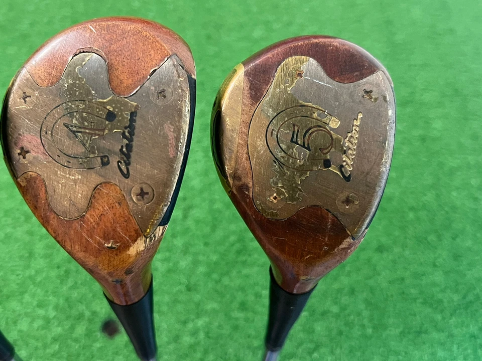 JUEGO DE MADERA PowerBilt Golf CITATION Caqui 3 4 5 para diestros acero rígido usado Foto 3 de 4